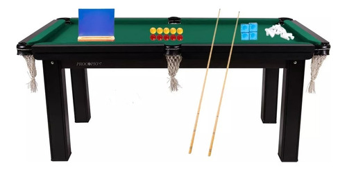Mesa De Sinuca Residencial Jogo De Botão E Ping Pong
